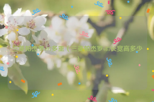 三菱帕杰罗v97多重（三菱帕杰罗v87长宽高多少）