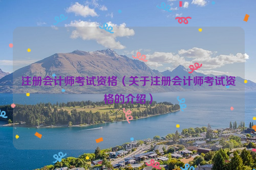 注册会计师考试资格（关于注册会计师考试资格的介绍）