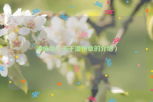 潘恒章（关于潘恒章的介绍）