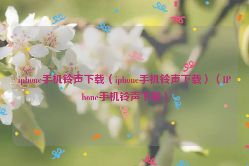 iphone手机铃声下载（iphone手机铃声下载）（IPhone手机铃声下载）