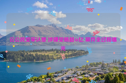云公民受审认罪 涉嫌受贿超46亿 案件全过程曝光