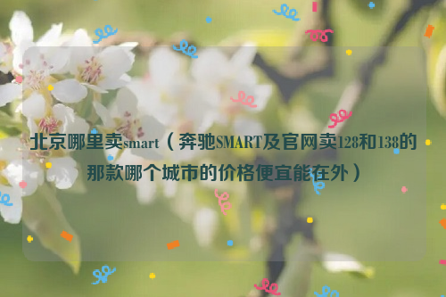 北京哪里卖smart（奔驰SMART及官网卖128和138的那款哪个城市的价格便宜能在外）