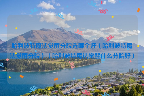 哈利波特魔法觉醒分院选哪个好（哈利波特魔法觉醒分院）（哈利波特魔法觉醒什么分院好）