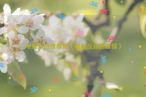 电脑反应速度慢（电脑反应速度慢）