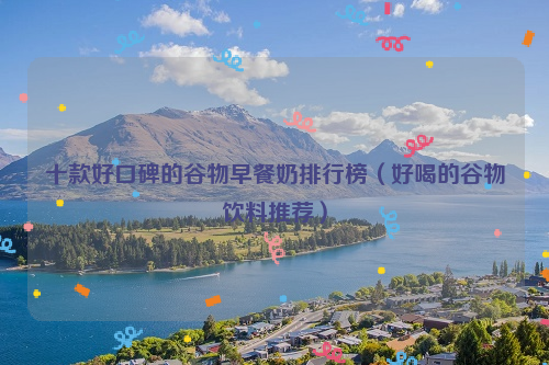 十款好口碑的谷物早餐奶排行榜（好喝的谷物饮料推荐）