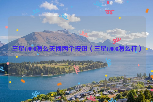 三星i9008怎么关闭两个按钮（三星i9008怎么样）