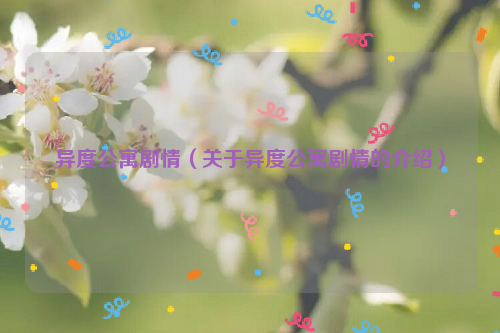 异度公寓剧情（关于异度公寓剧情的介绍）