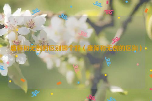 唐筛和无创的区别哪个好（唐筛和无创的区别）