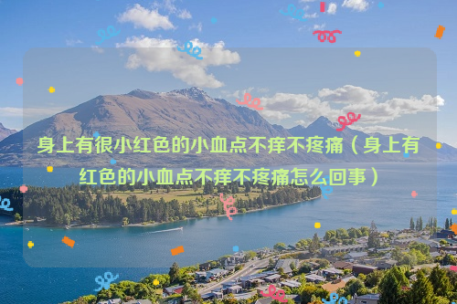 身上有很小红色的小血点不痒不疼痛（身上有红色的小血点不痒不疼痛怎么回事）