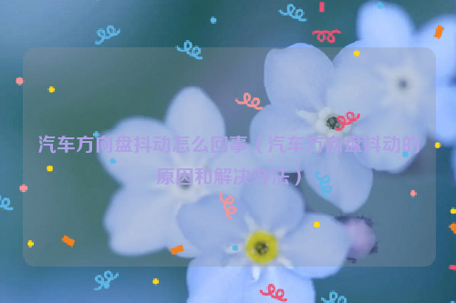 汽车方向盘抖动怎么回事（汽车方向盘抖动的原因和解决办法）