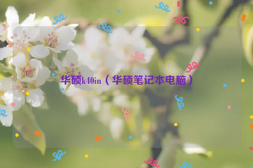 华硕k40in（华硕笔记本电脑）