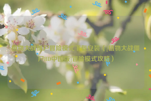 植物大战僵尸冒险模式下载安装（[植物大战僵尸HD中国版]冒险模式攻略）