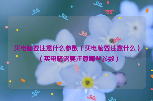 买电脑要注意什么参数（买电脑要注意什么）（买电脑需要注意哪些参数）