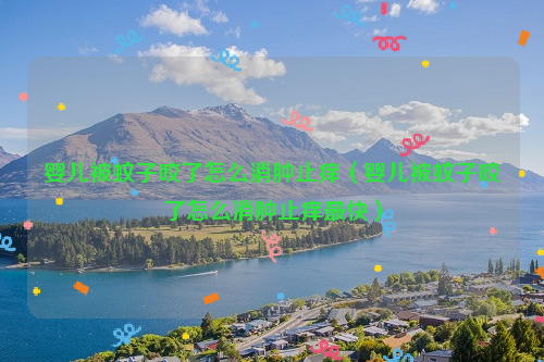 婴儿被蚊子咬了怎么消肿止痒（婴儿被蚊子咬了怎么消肿止痒最快）