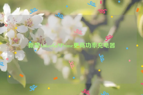 新型AnkerGaNPrime更高功率充电器