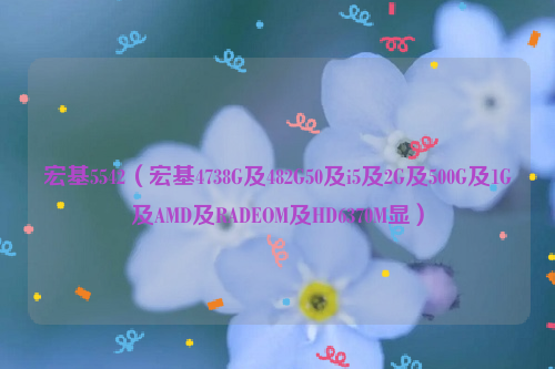 宏基5542（宏基4738G及482G50及i5及2G及500G及1G及AMD及RADEOM及HD6370M显）