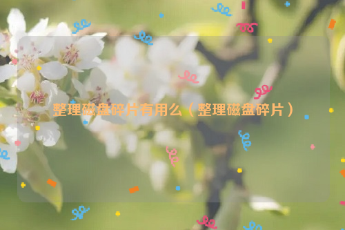 整理磁盘碎片有用么（整理磁盘碎片）