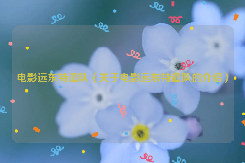 电影远东特遣队（关于电影远东特遣队的介绍）