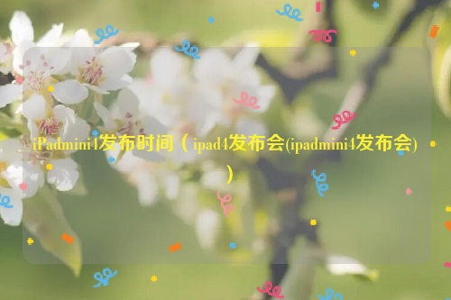 iPadmini4发布时间（ipad4发布会(ipadmini4发布会)）